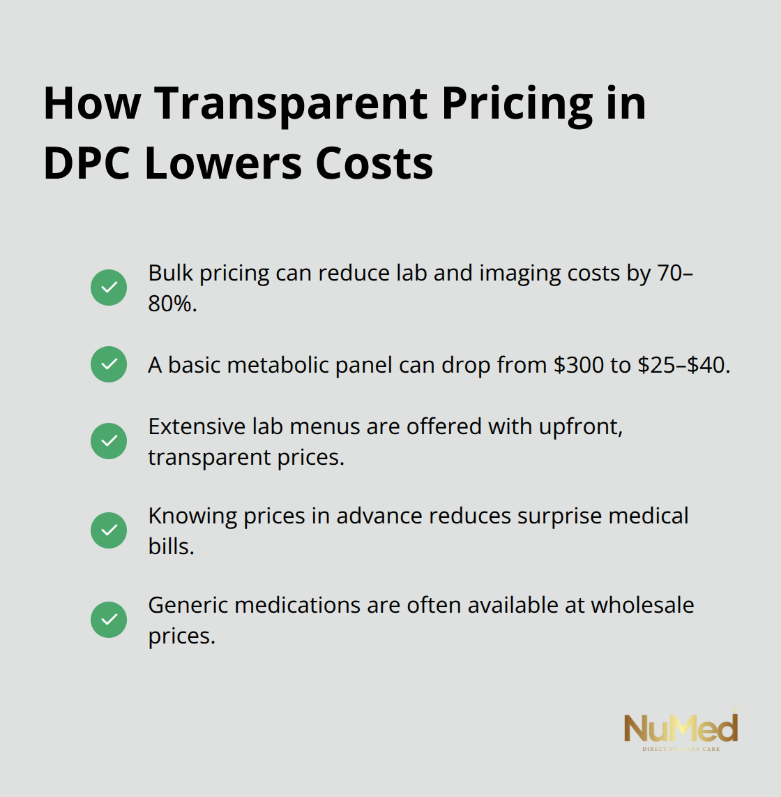 Key ways DPC pricing reduces patient costs and bill anxiety. - disadvantages of direct primary care