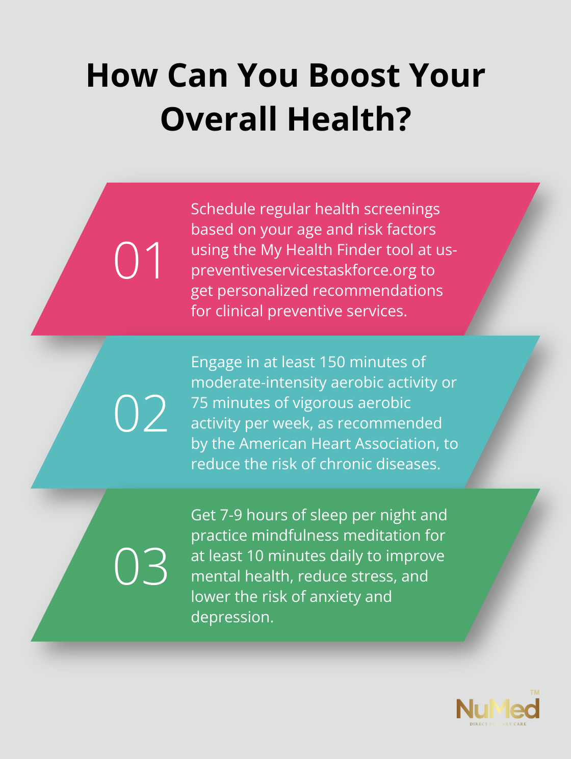 Infographic: How Can You Boost Your Overall Health?